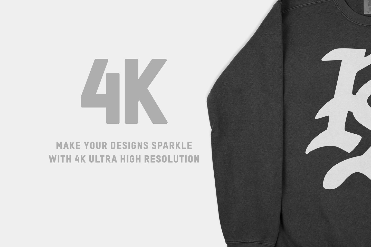 Comfort Colors 1566 Crew Sweatshirt Mockups