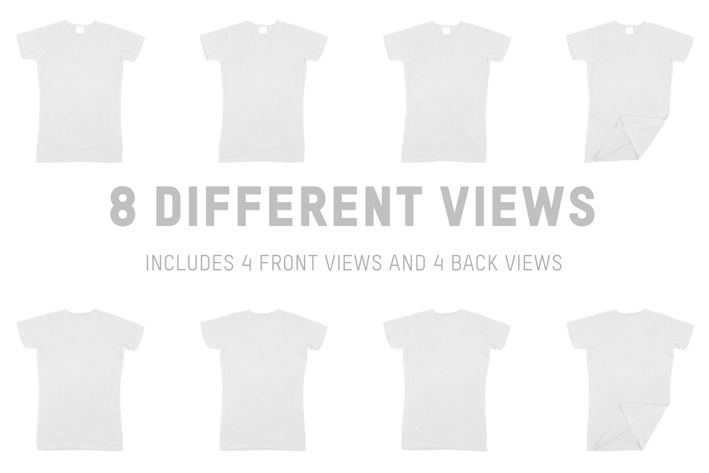 Comfort Colors 4200 Ladies T-Shirt Mockups
