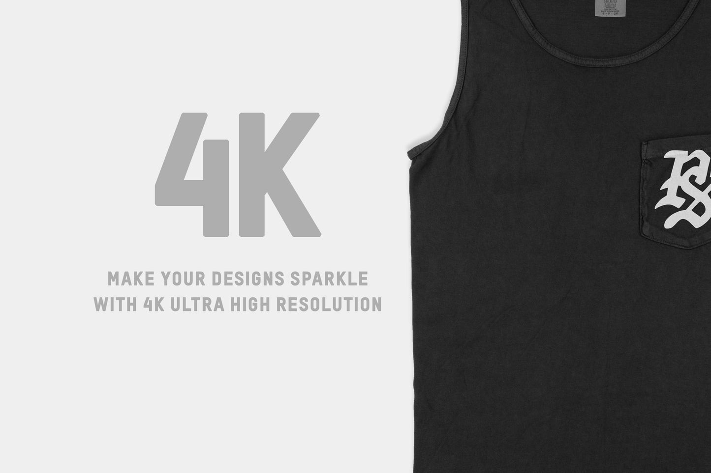 Comfort Colors 9330 Pocket Tank Top Mockups