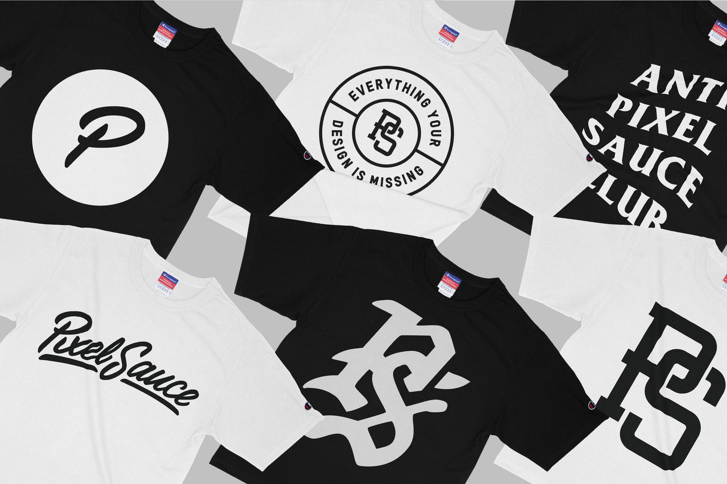 Champion T105 Heritage T-Shirt Mockups