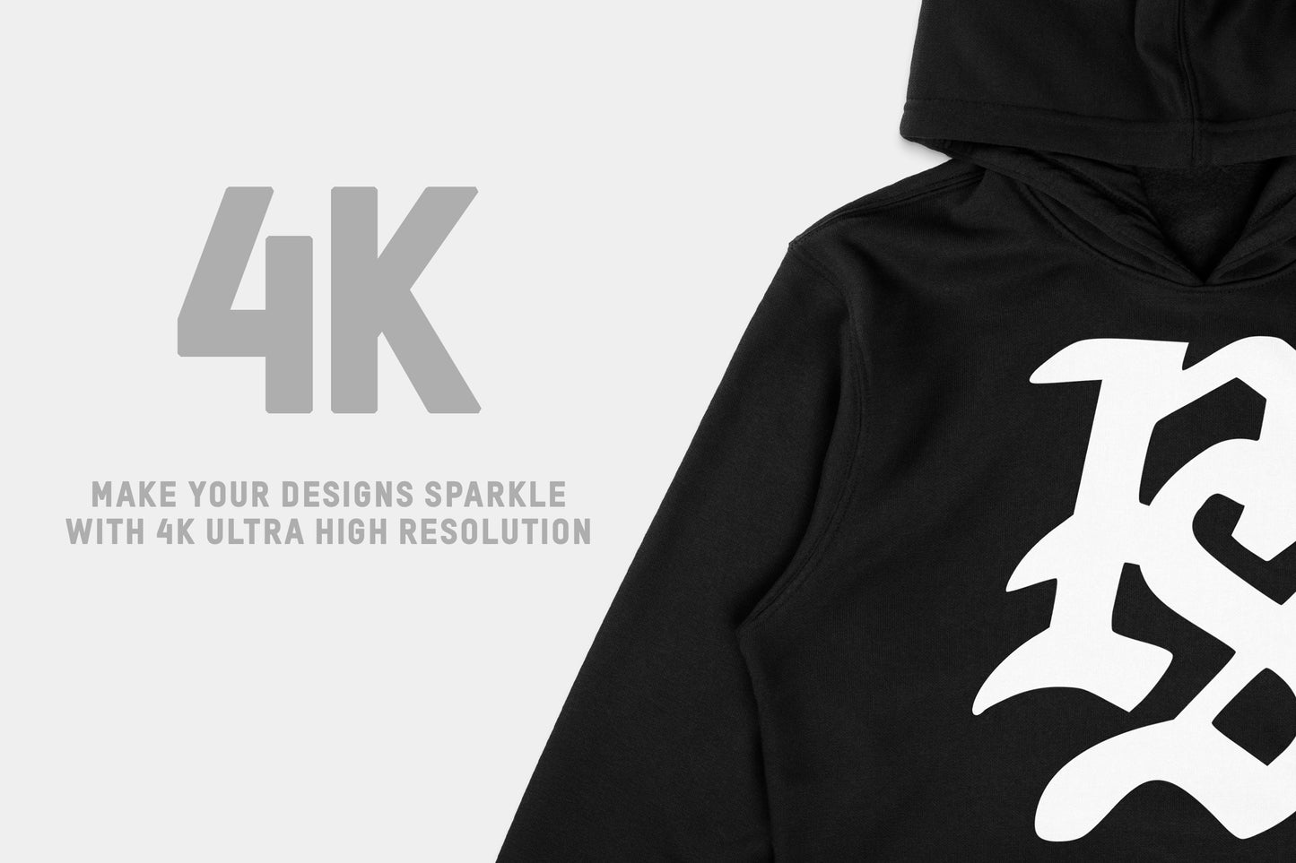 District Made DT6100 VIT Fleece Hoodie Mockups