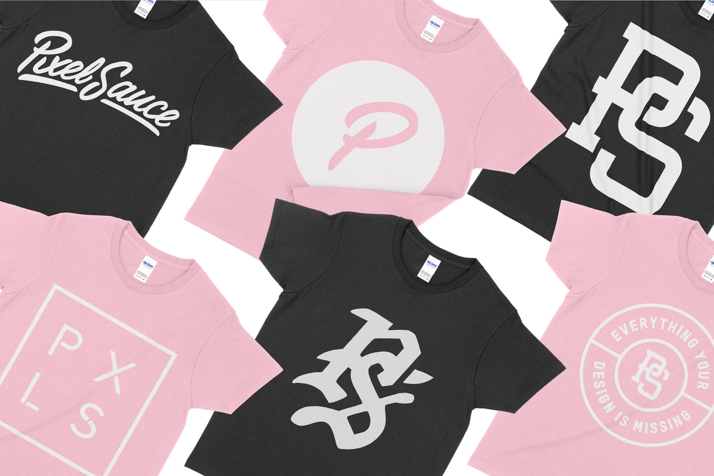 Gildan 2000L Ladies' T-Shirt Mockups