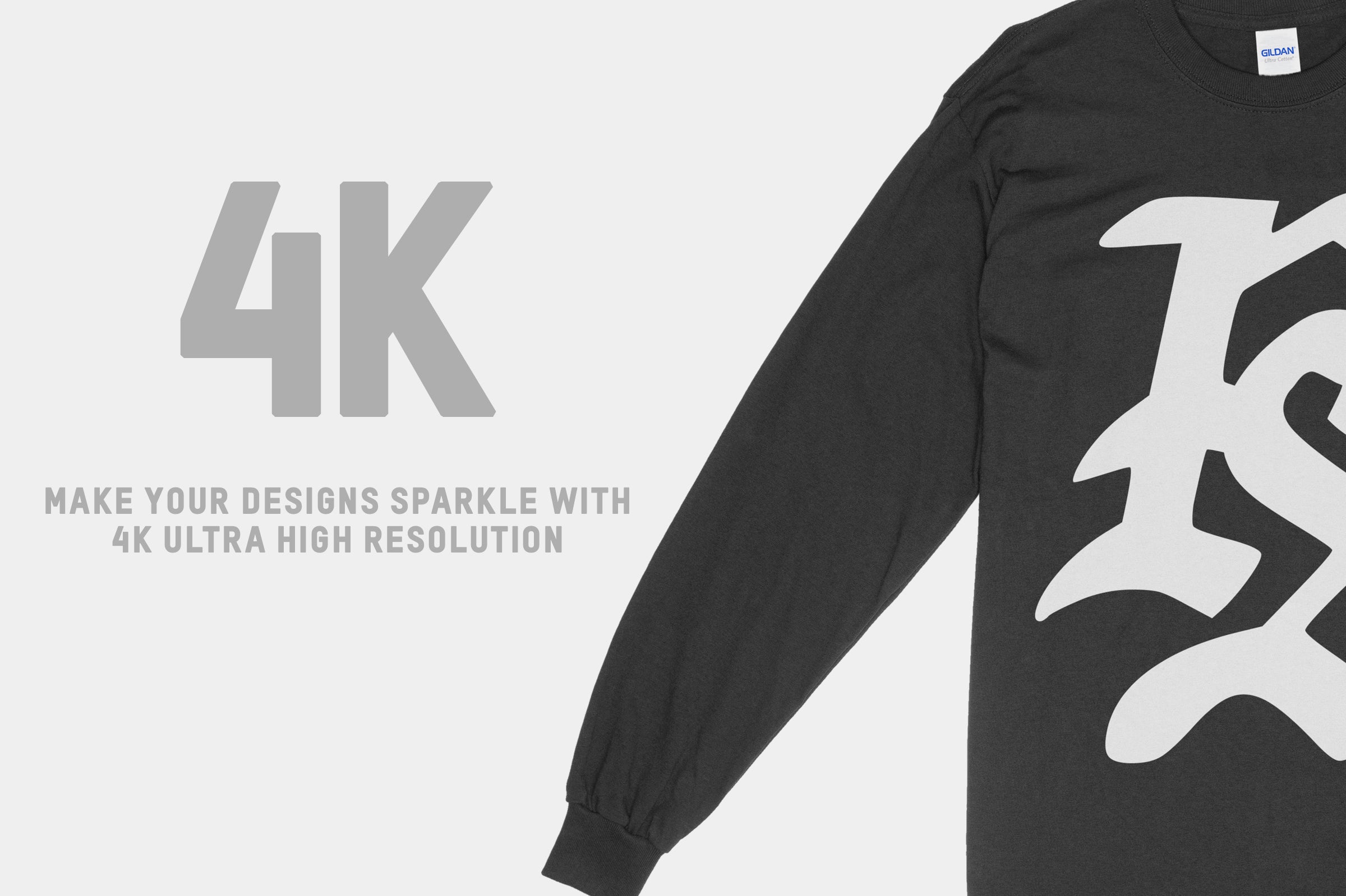 Gildan 2400 Long Sleeve T-shirt Mockups – Pixel Sauce