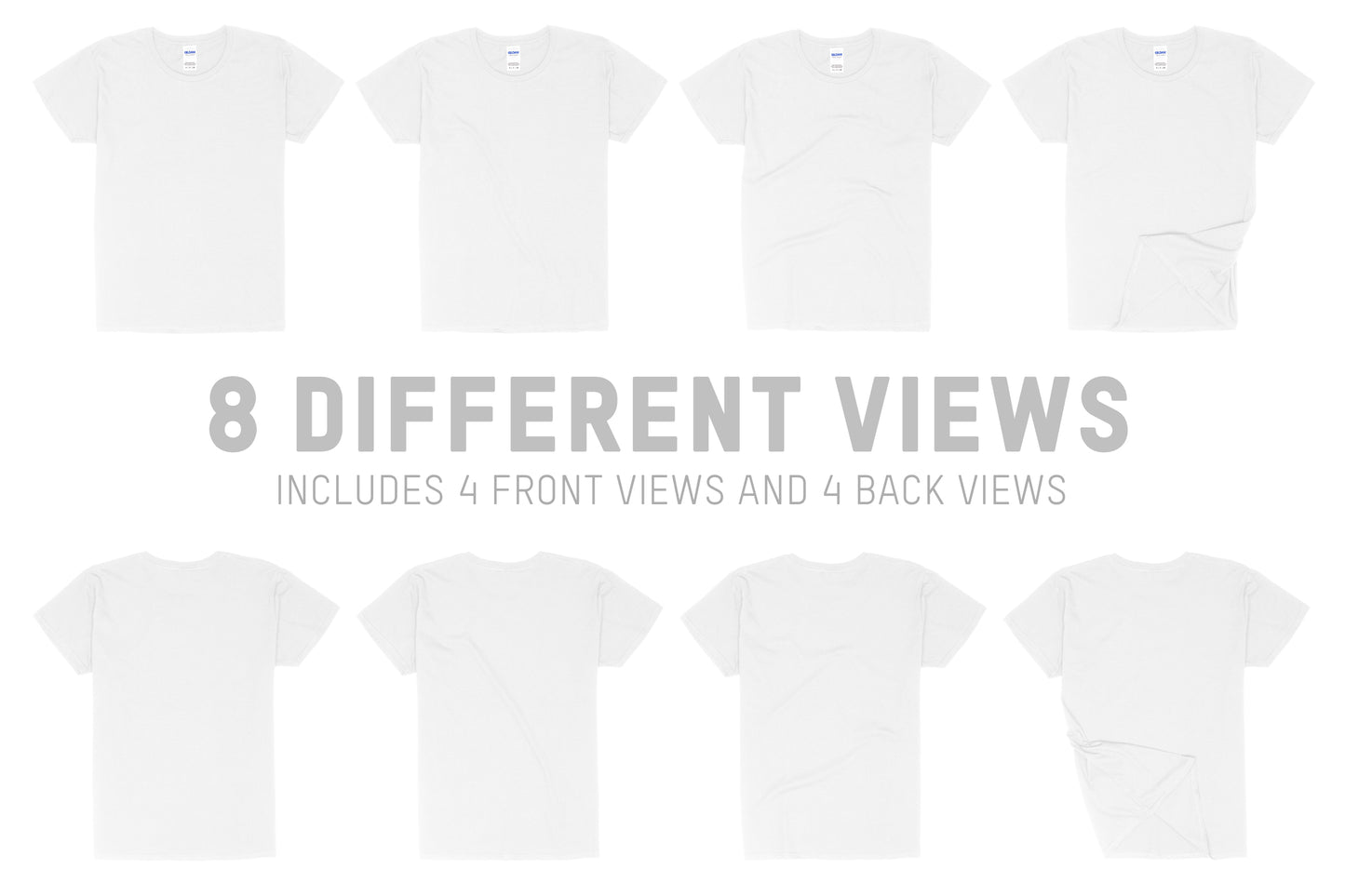 Gildan 4100L Ladies Premium T-Shirt Mockups