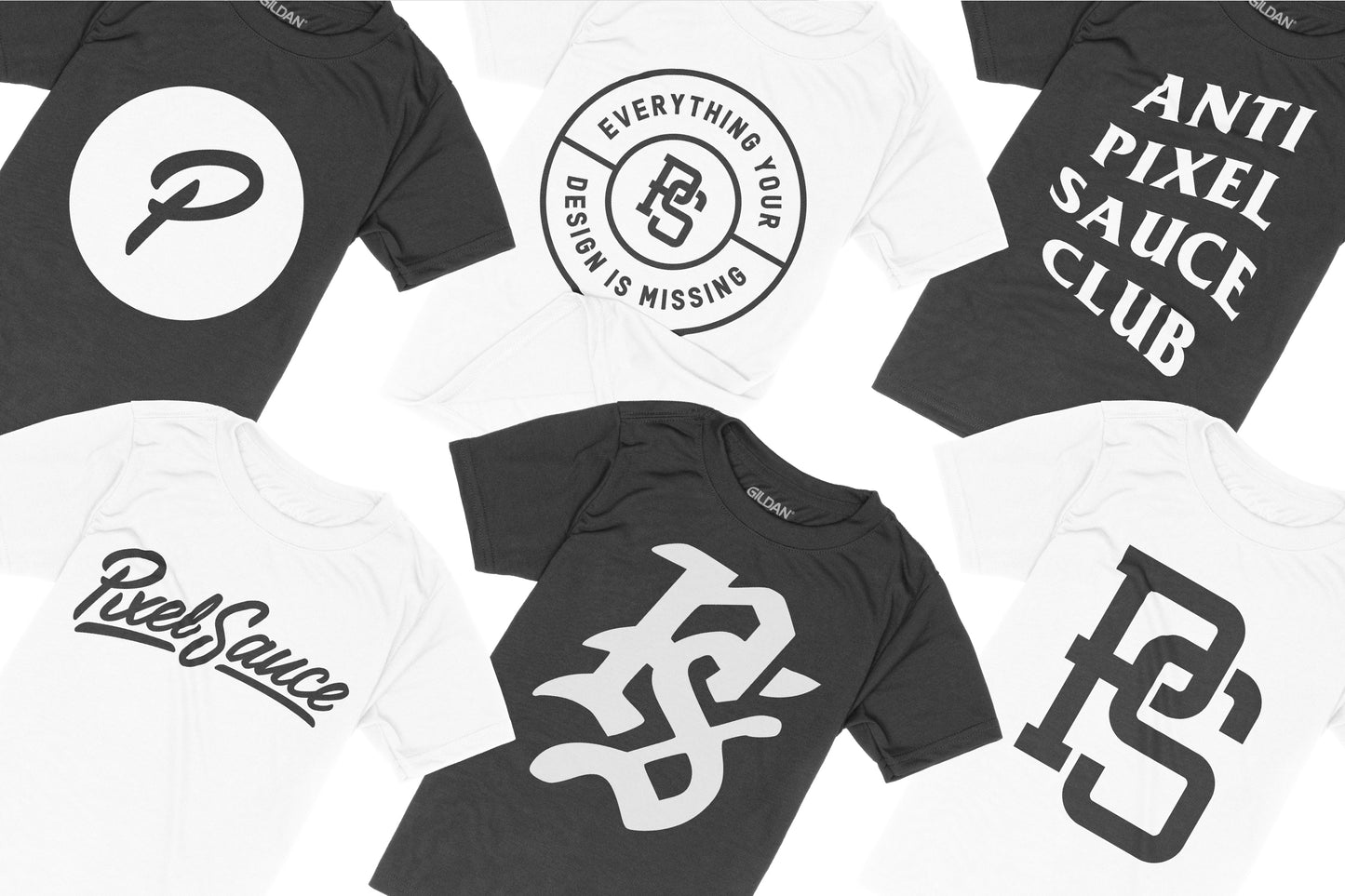 Gildan 42000B Youth T-Shirt Mockups