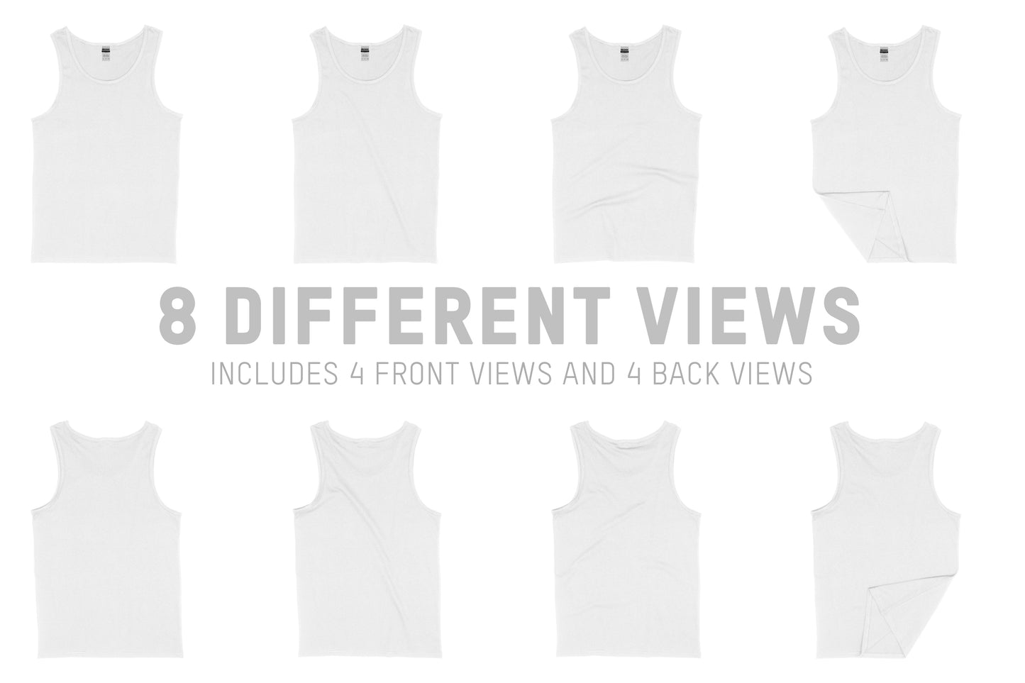 Gildan 5200 Adult Tank Top Mockups