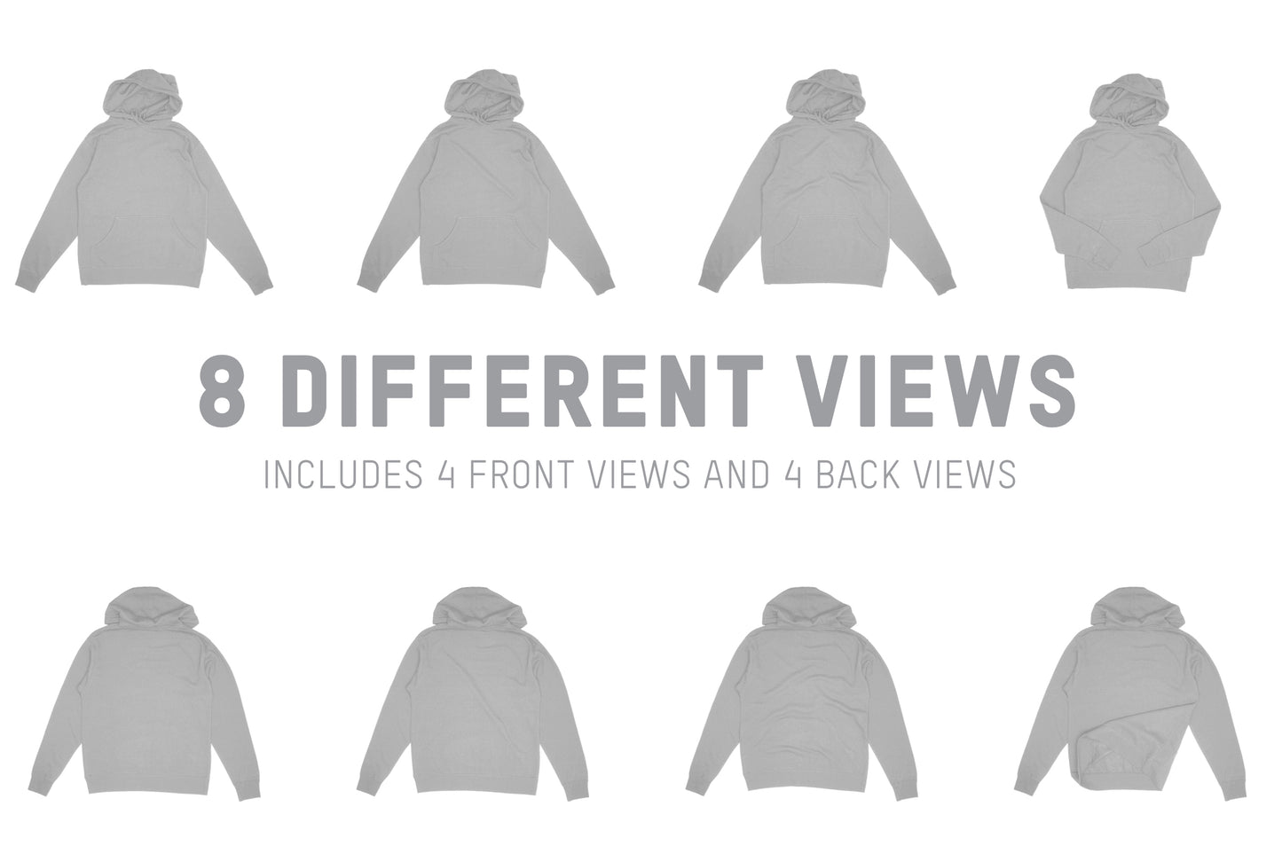 Independent AFX4000 Hooded Pullover Mockups