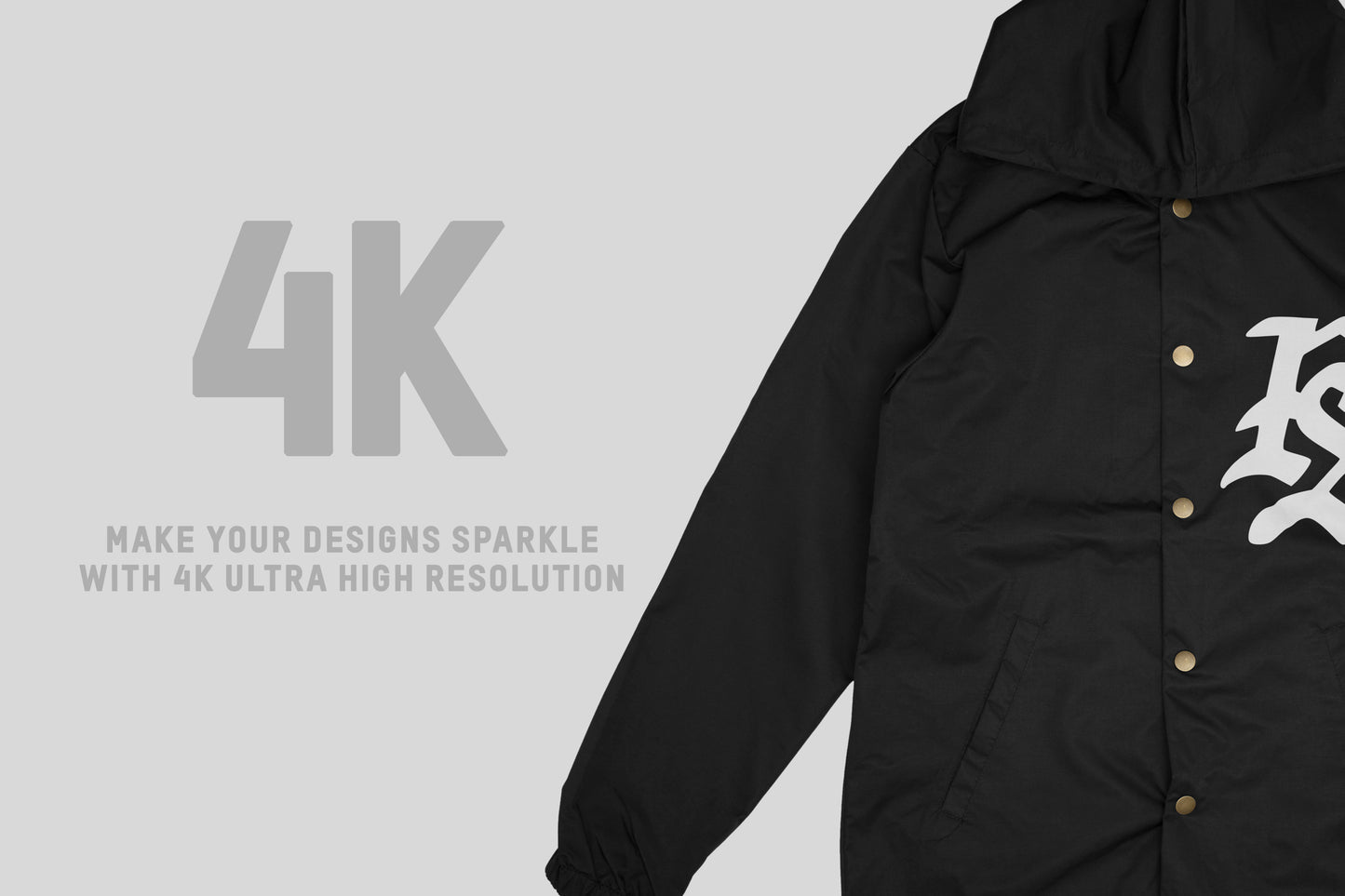 Independent EXP95NB Hooded Coaches Jacket Mockups