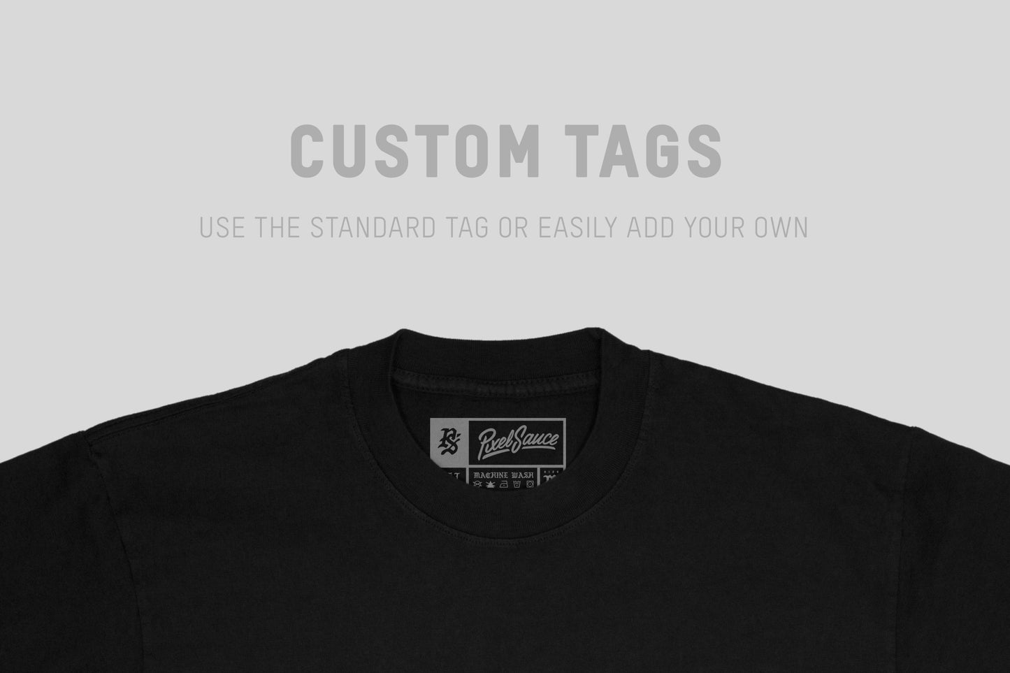 Los Angeles Apparel 1809GD Pocket T-Shirt Mockups