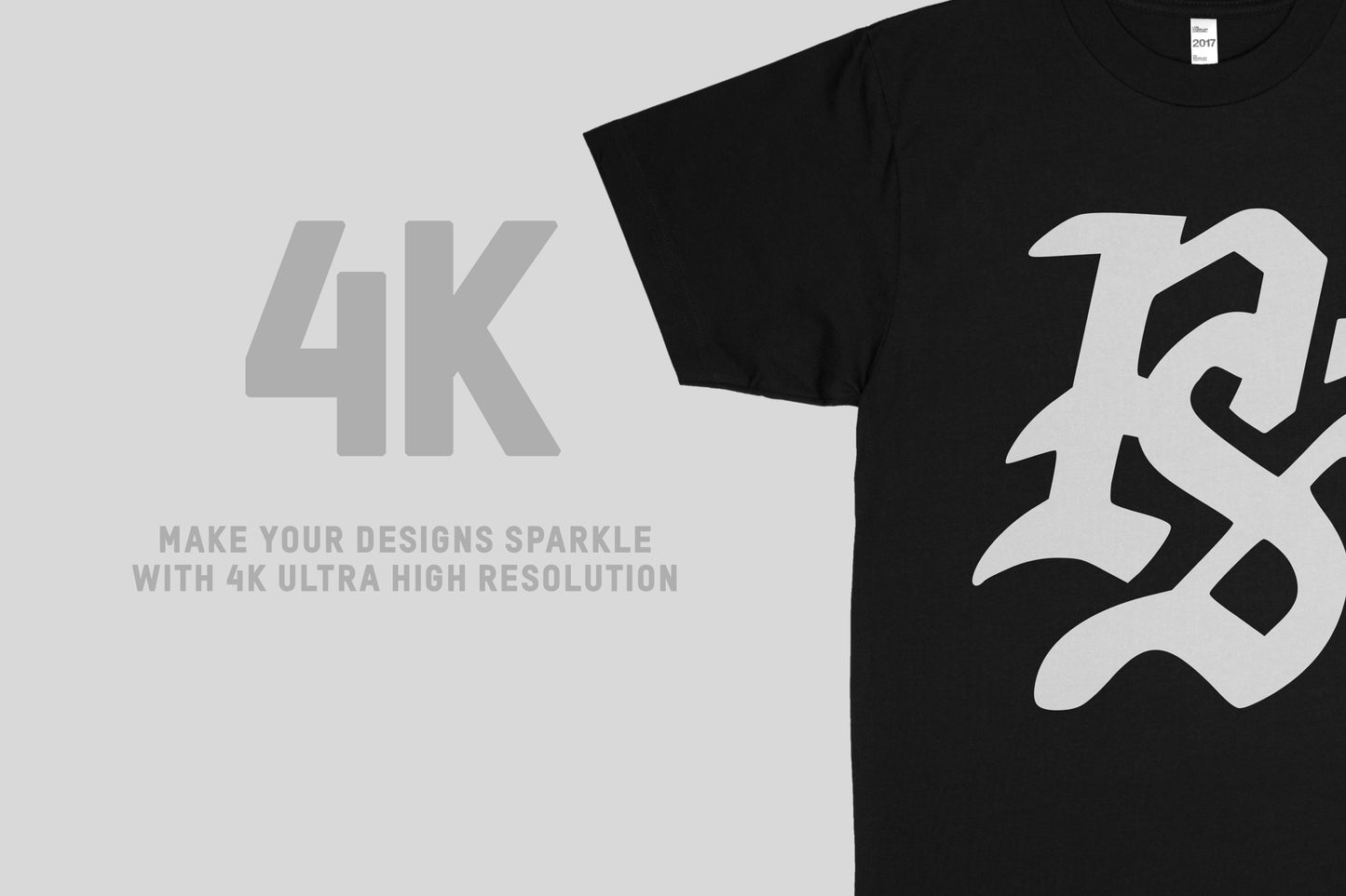 Los Angeles Apparel 2017 Heavy Cotton T-Shirt Mockups