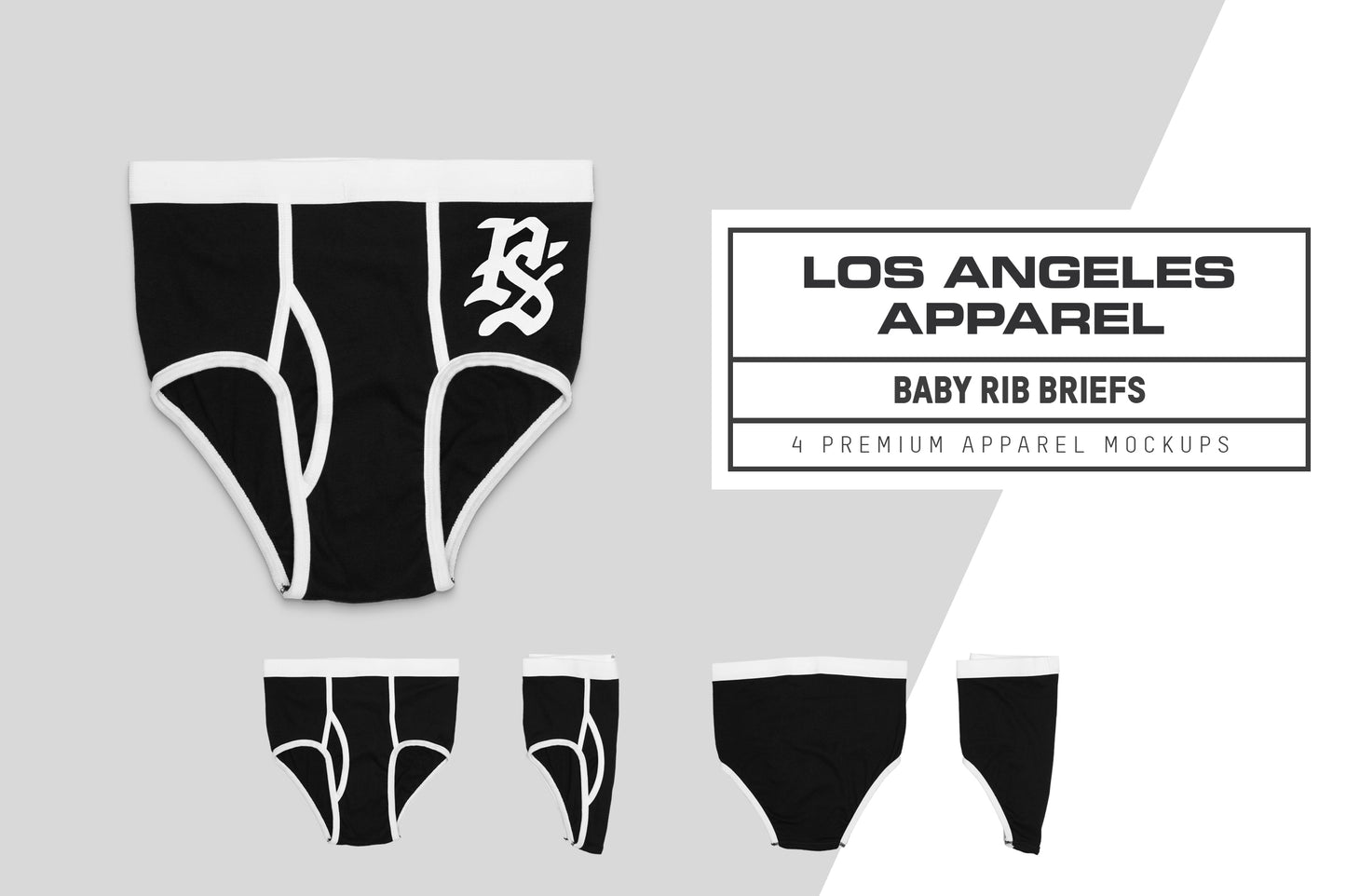 Los Angeles Apparel Baby Rib Brief