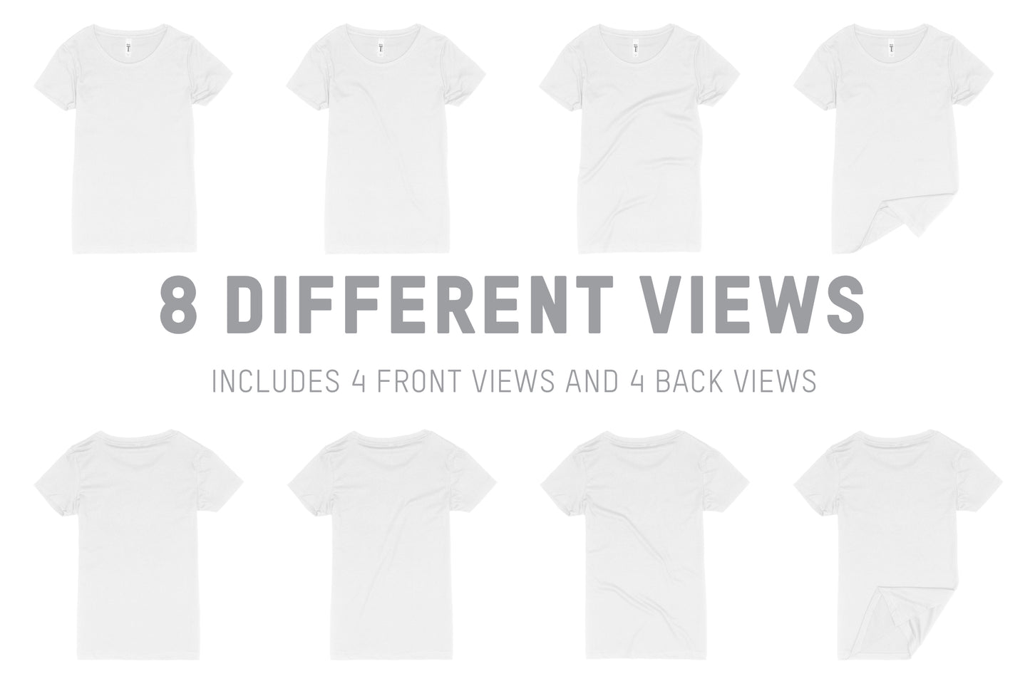 Next Level 1510 Women's Ideal Crewneck T-Shirt Mockups