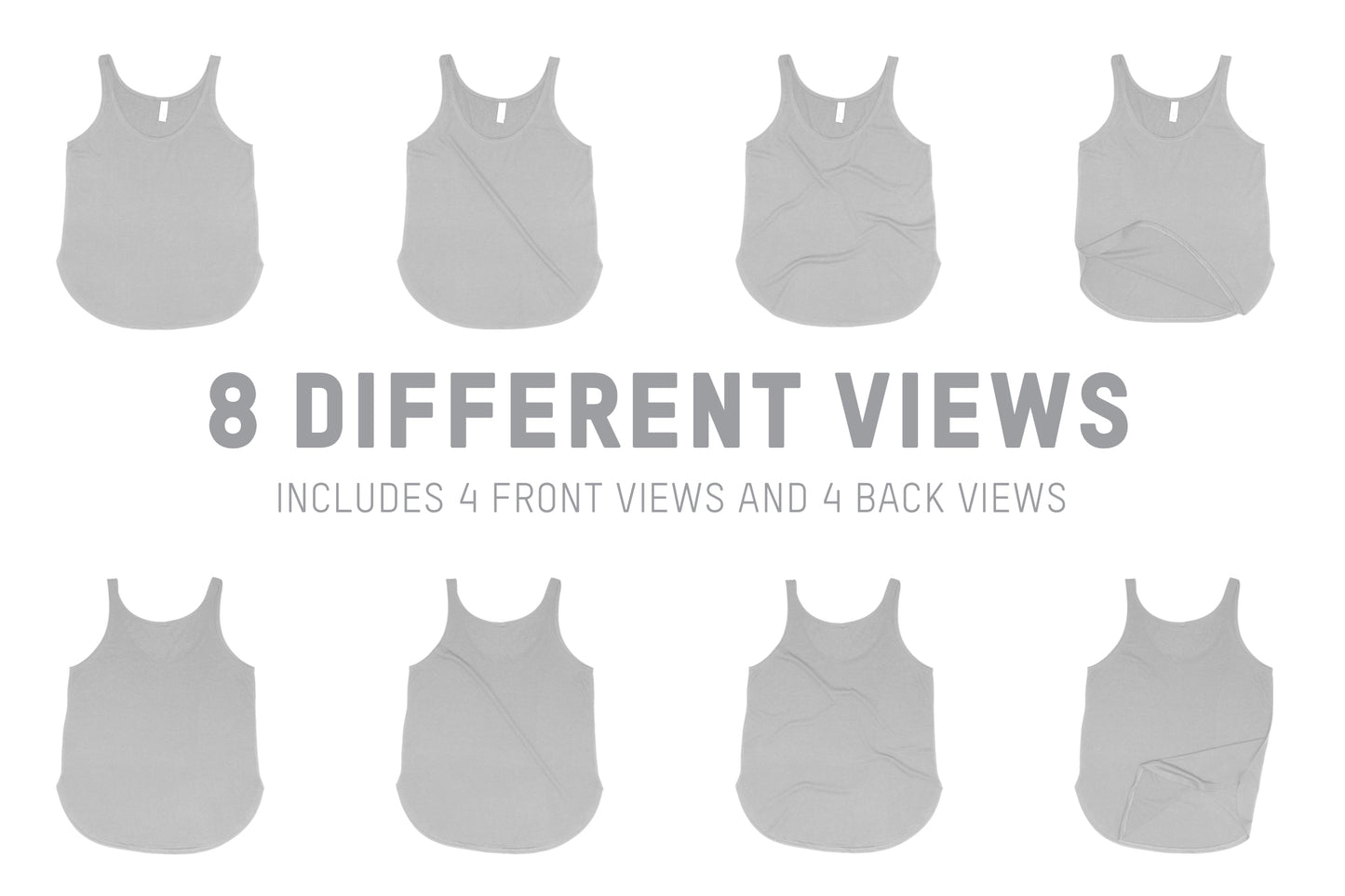 Next Level 5033 Women's Festival Tank Mockups