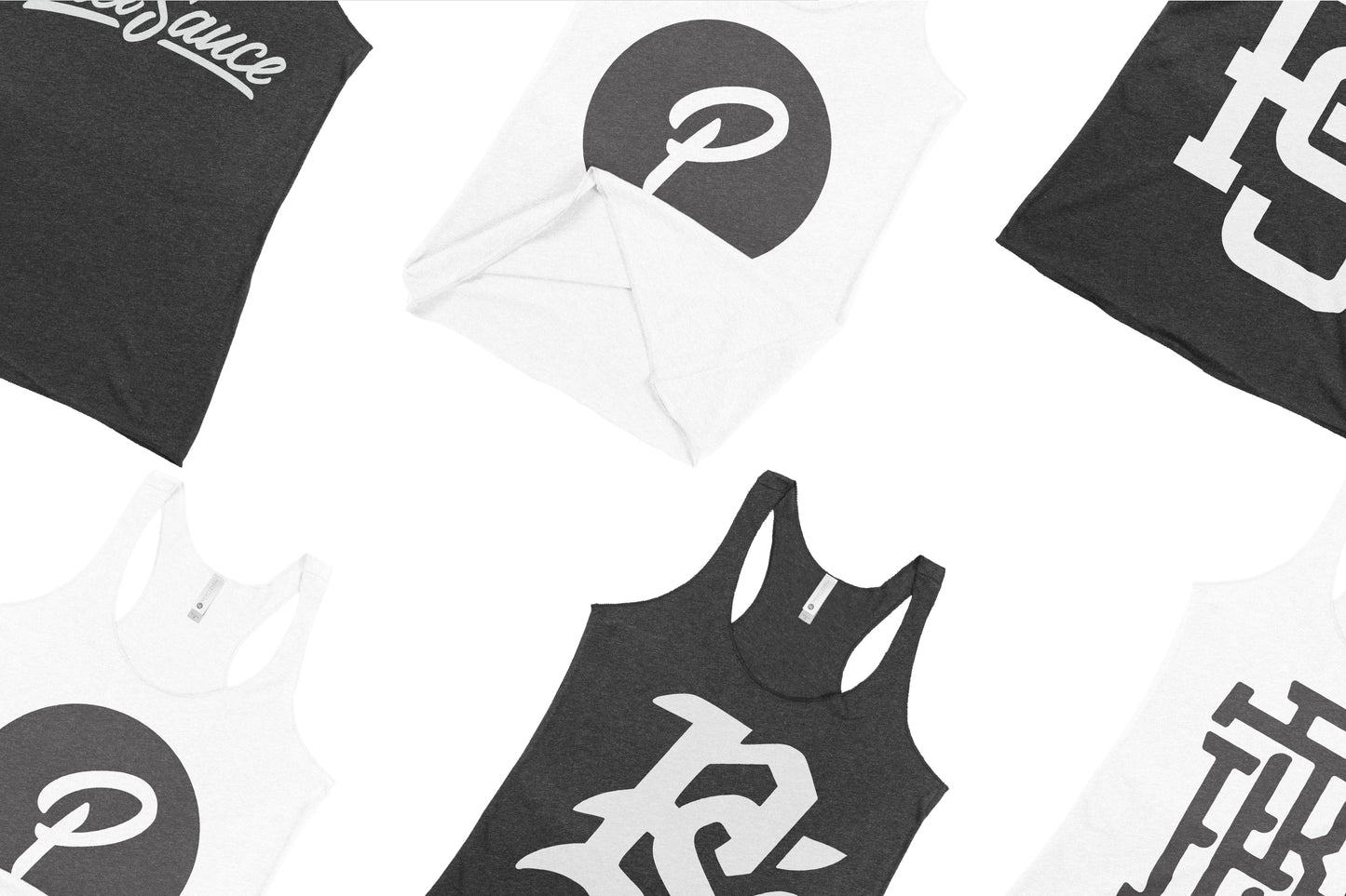 Next Level 6733 Women's Triblend Racerback Tank Mockups