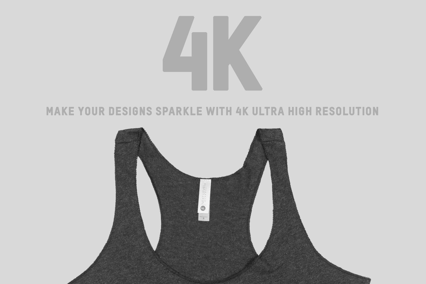 Next Level 6733 Women's Triblend Racerback Tank Mockups