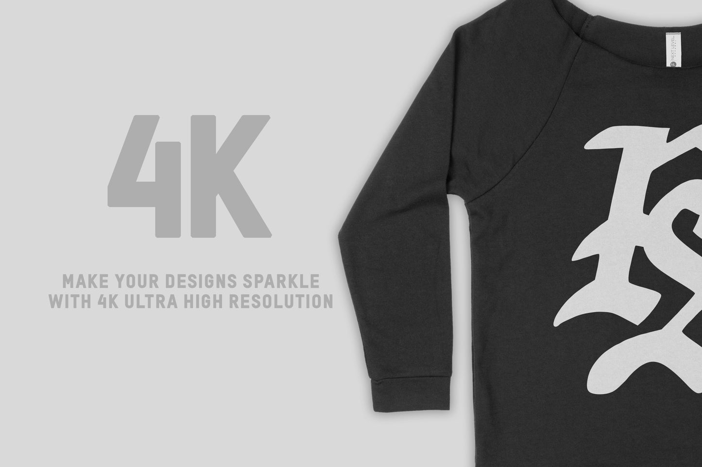 Next Level 6951 French Terry Raglan Mockups