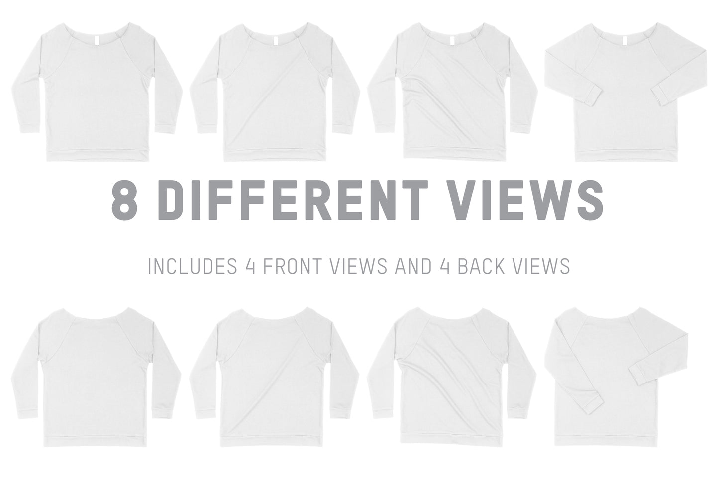 Next Level 6951 French Terry Raglan Mockups