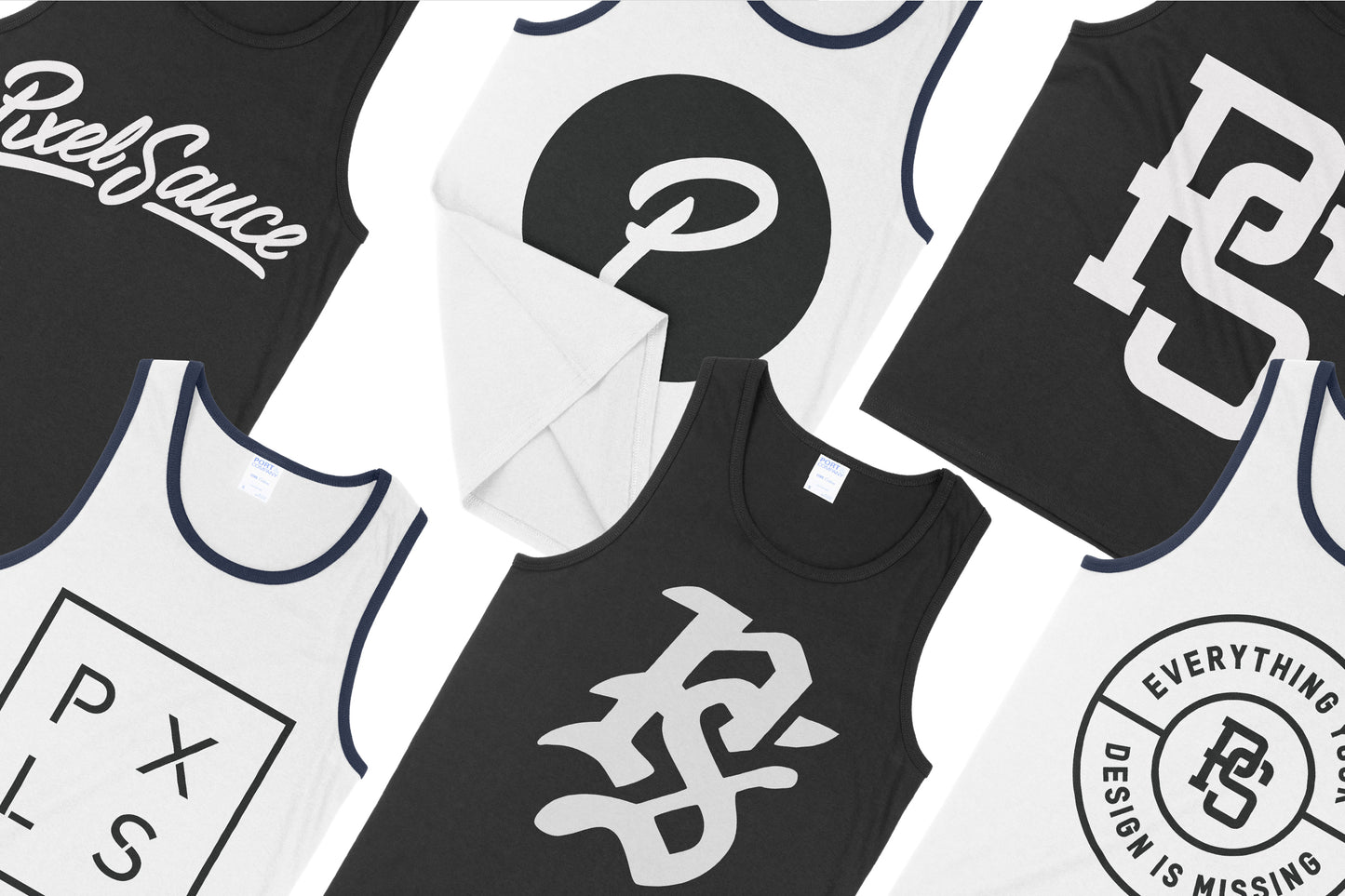 Port & Company PC54TT Core Tank Top Mockups
