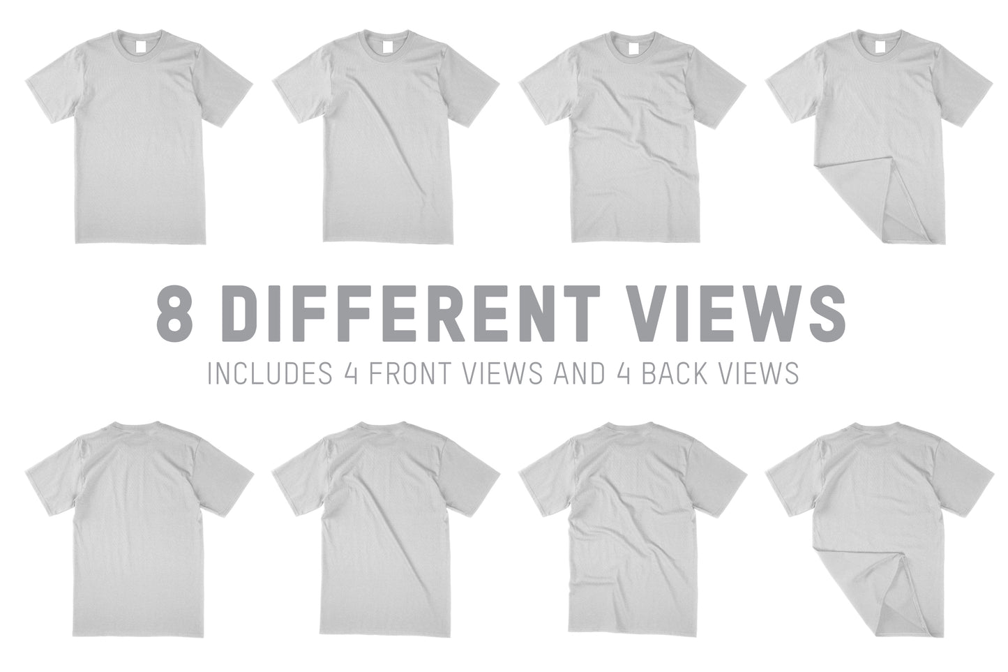 Port & Company PC61 Essential T-Shirt Mockups