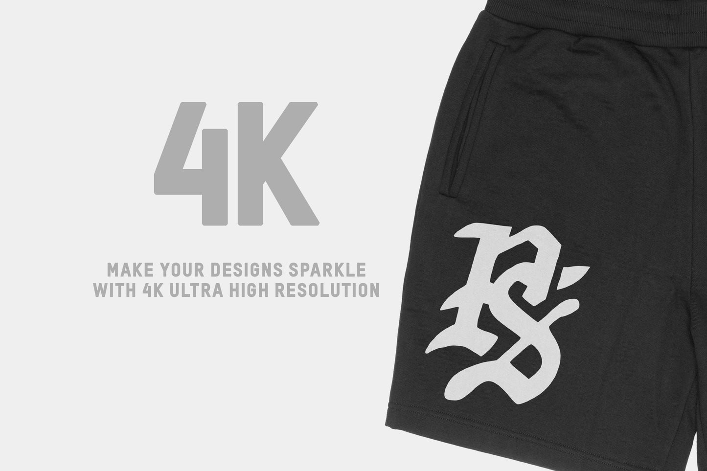 Rue Porter French Terry Shorts Mockups
