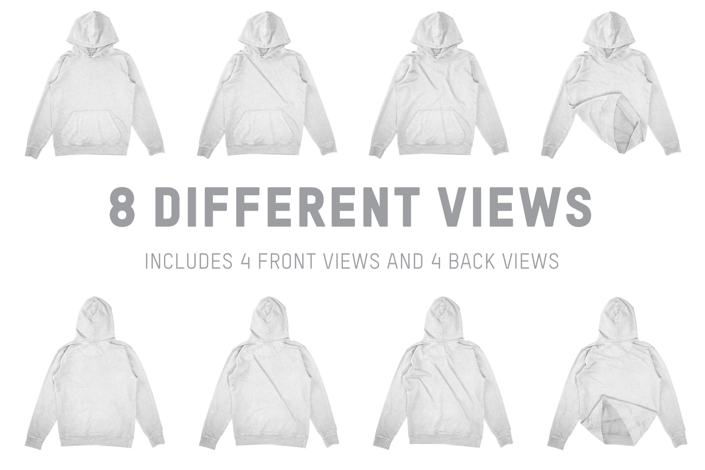 Stanley/Stella Cruise Vintage Hoodie Mockups