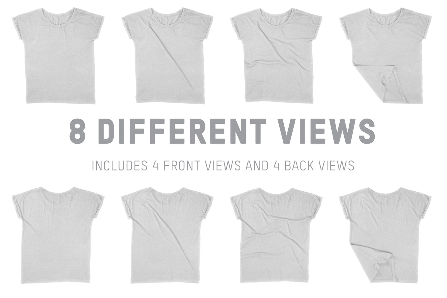 Stanley/Stella Rounder Slub T-Shirt Mockups