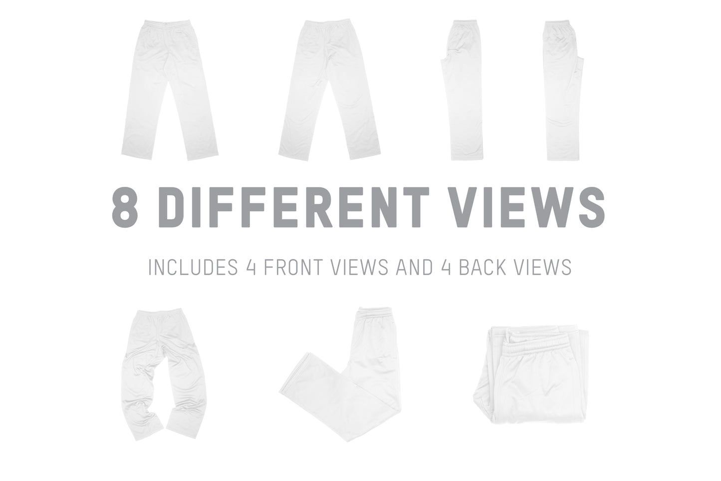 Sport-Tek ST237 Sport Wick Fleece Pant Mockups