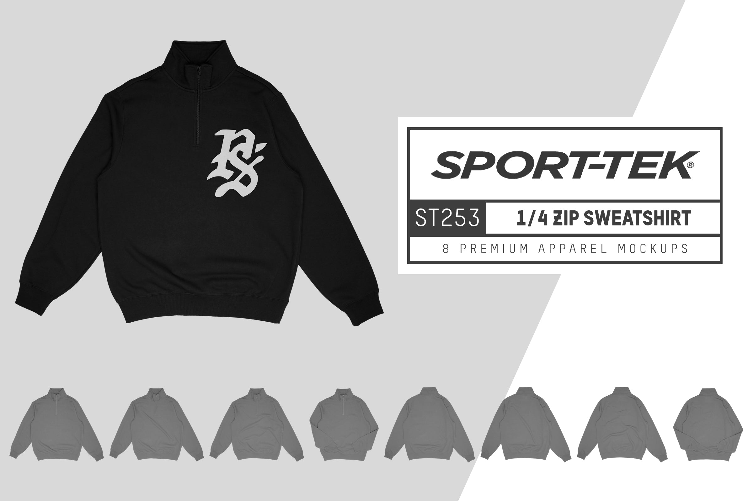 Sport-Tek Ladies 1/4-Zip Sweatshirt - Sparkle Gear