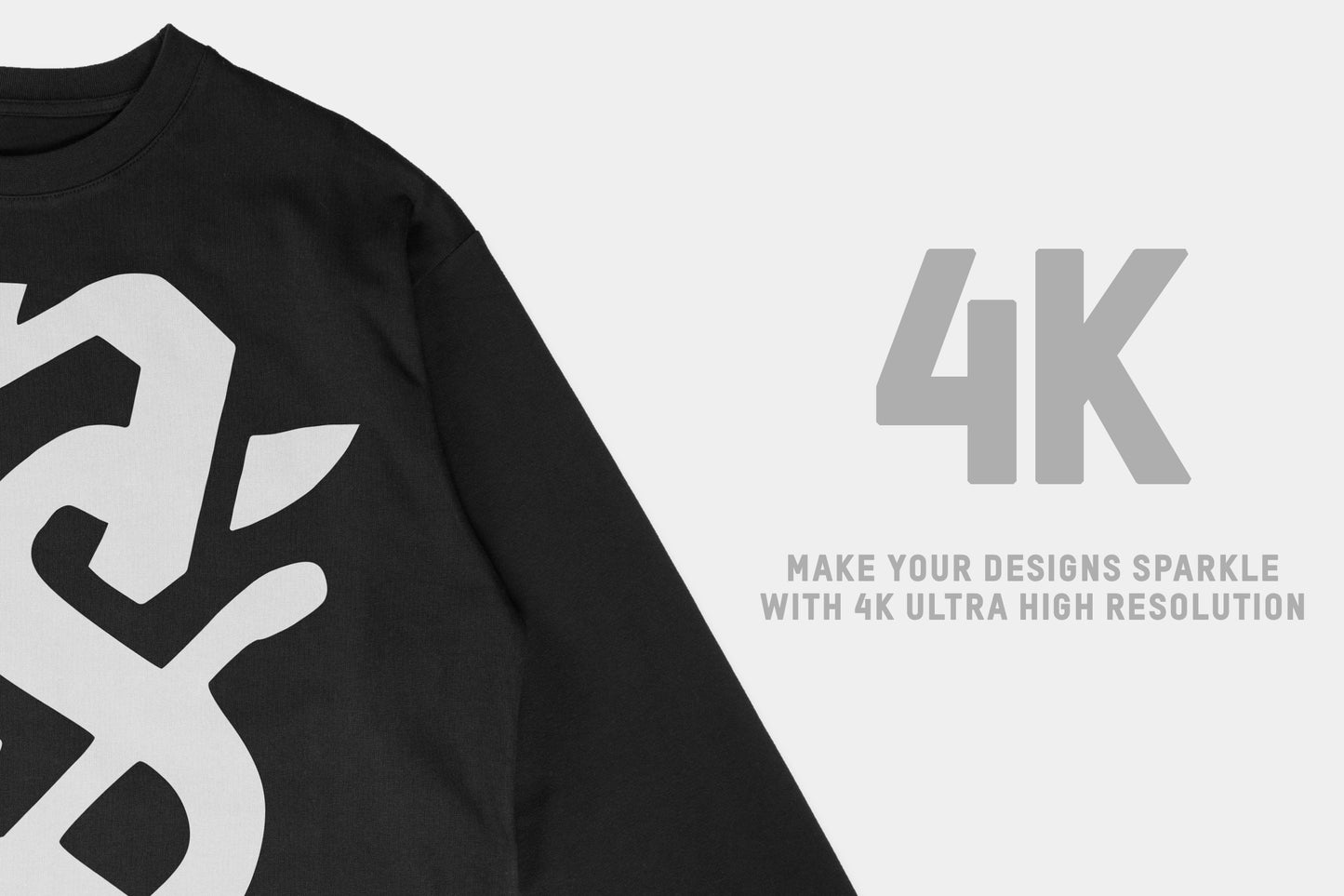 Velour Garments 290GSM Longsleeve T-Shirt Mockups