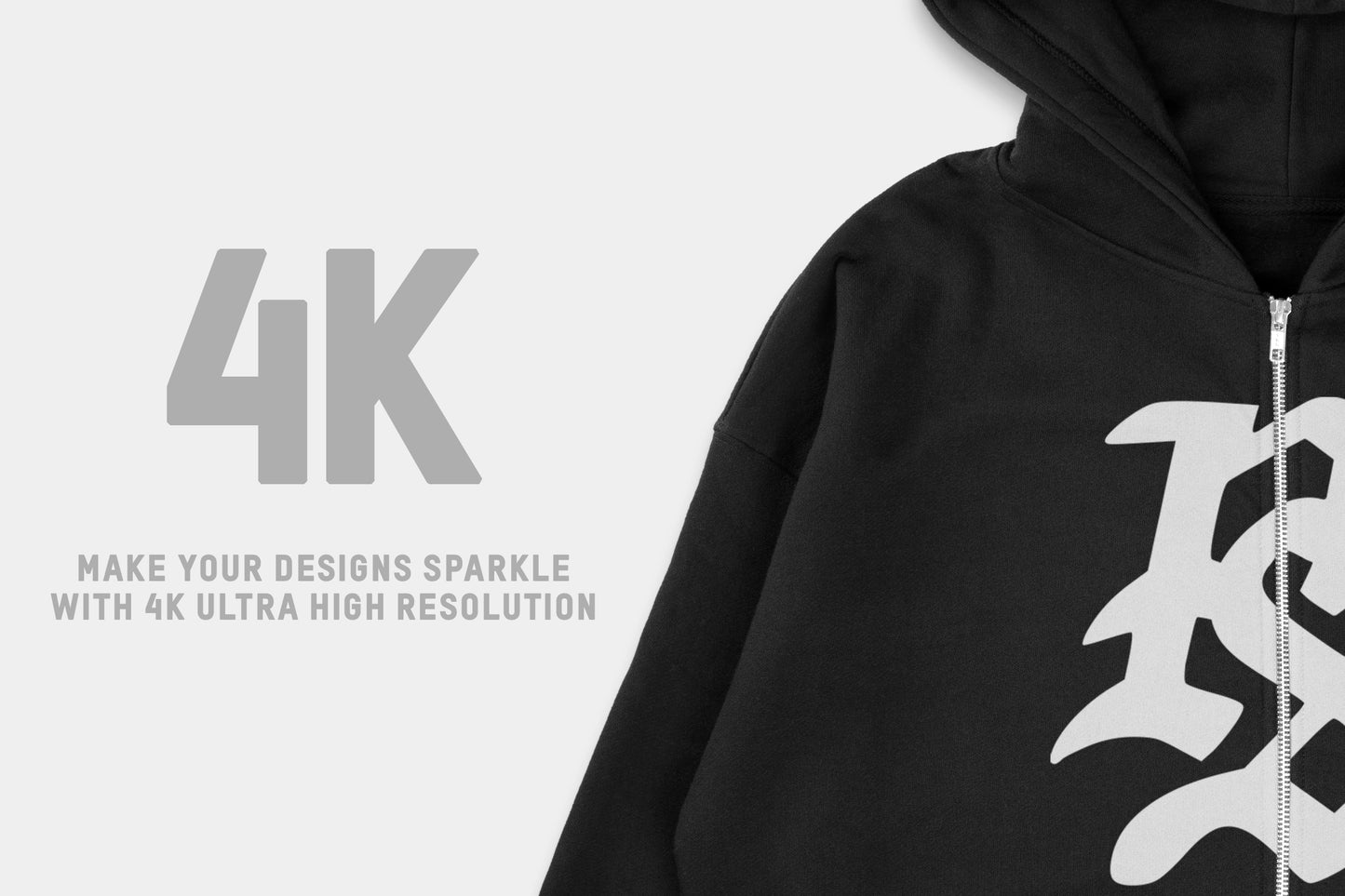 Velour Garments 400GSM Zipper Hoodie Mockups