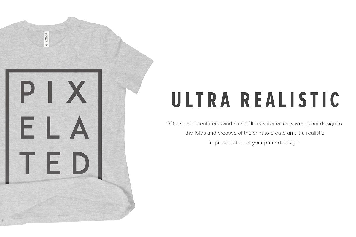 Bella + Canvas 6400 Women's T-Shirt Mockups