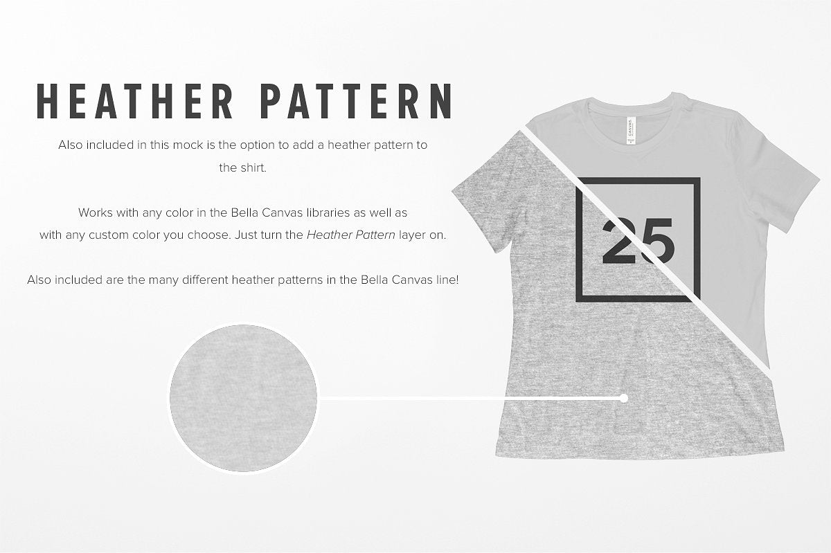 Bella + Canvas 6400 Women's T-Shirt Mockups