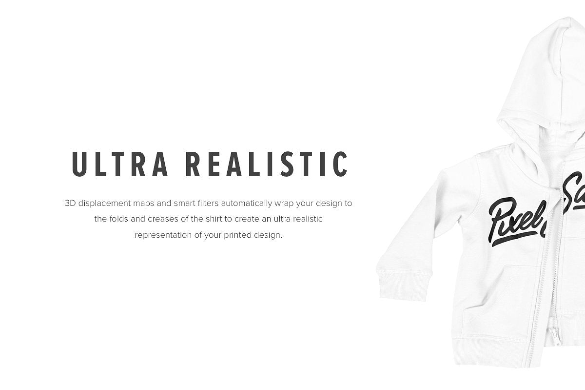 Premium Baby Zip-Up Hoodie Mockups