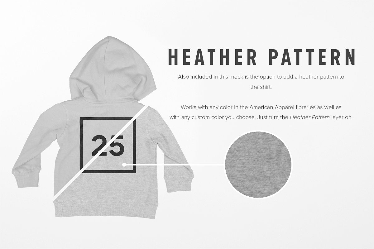 Premium Baby Zip-Up Hoodie Mockups