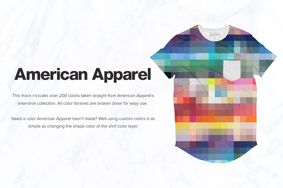 Premium Pocket T-Shirt Mockups