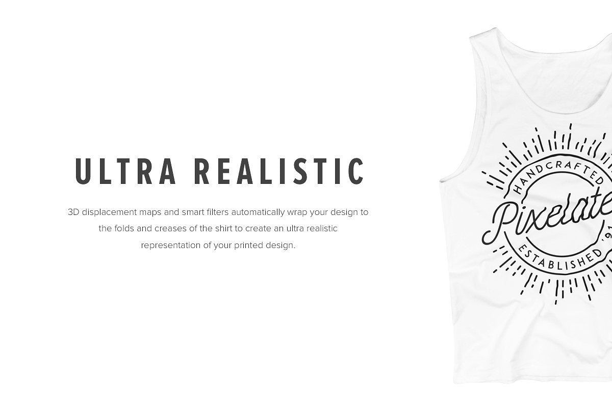 Premium Men's Tank Top Mockups