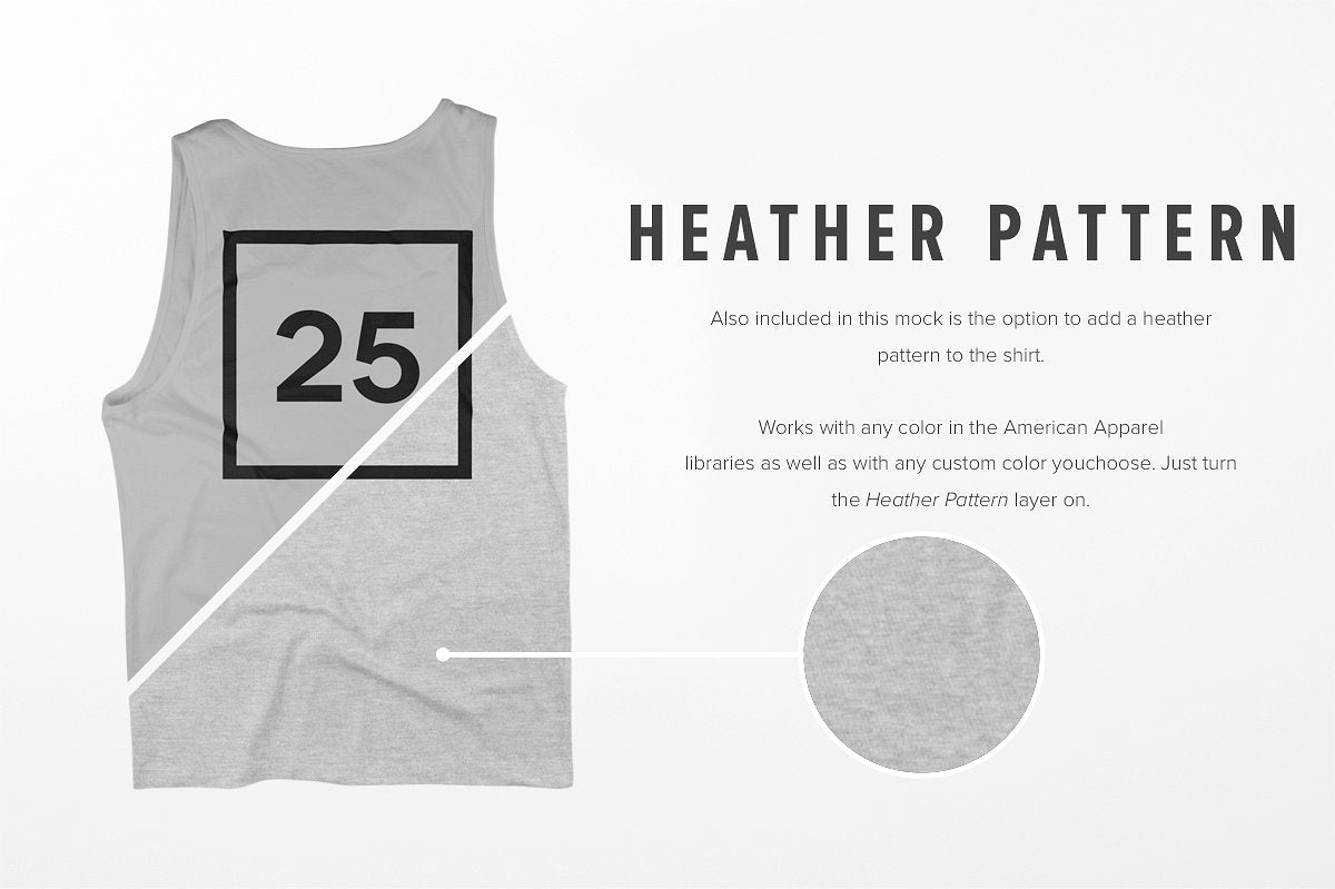 Premium Men's Tank Top Mockups