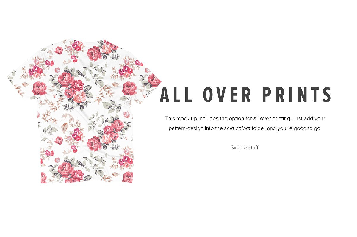 Premium Men's V-Neck Mockups