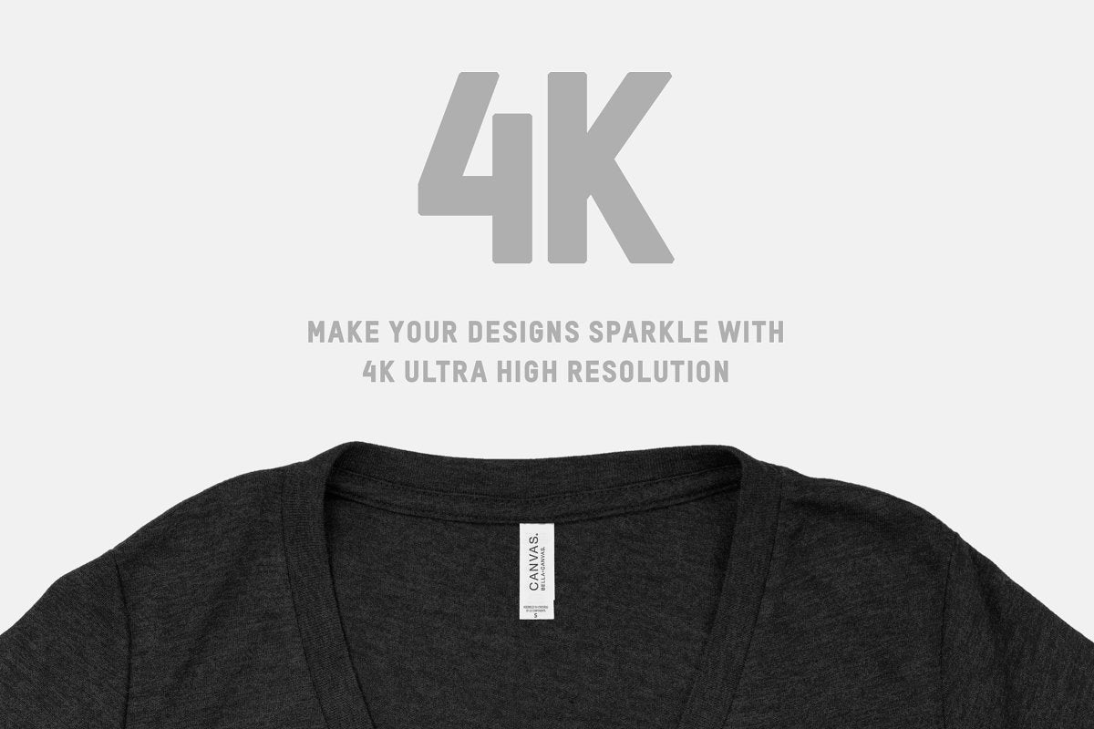Bella + Canvas 8435 Triblend V-Neck Mockups