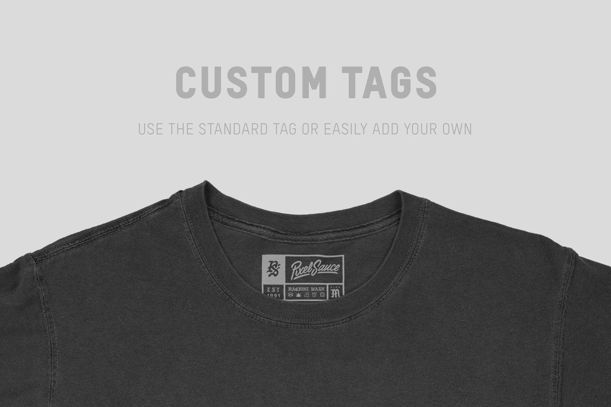 Comfort Colors 6030 Adult Pocket T-Shirt Mockups