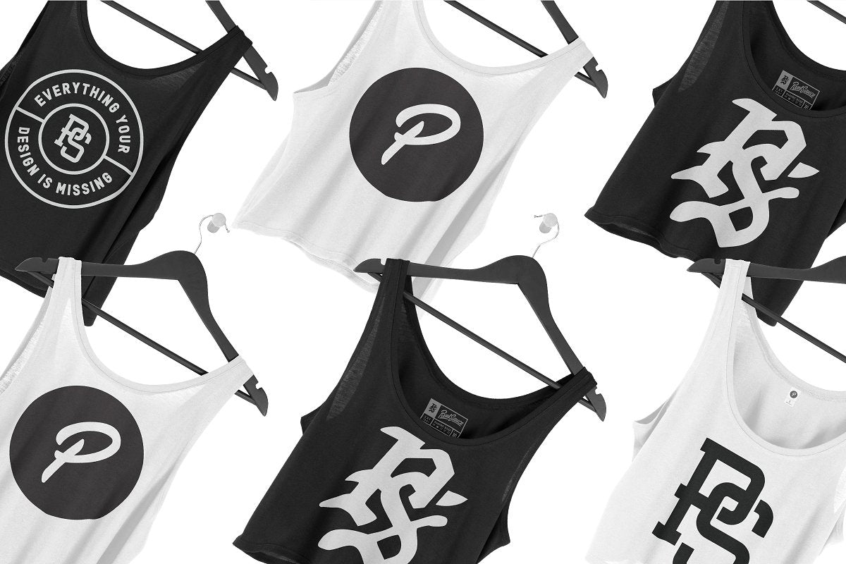 Hanging Crop Tank Mockups