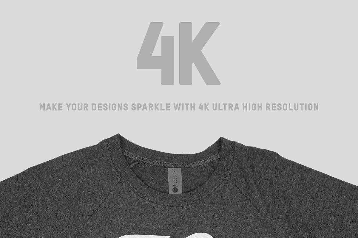 Next Level 6051 Triblend 3/4 Raglan Mockups