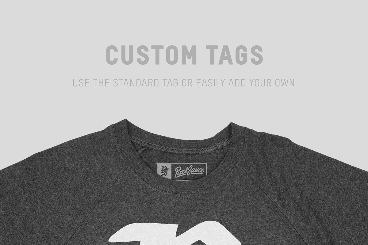 Next Level 6051 Triblend 3/4 Raglan Mockups