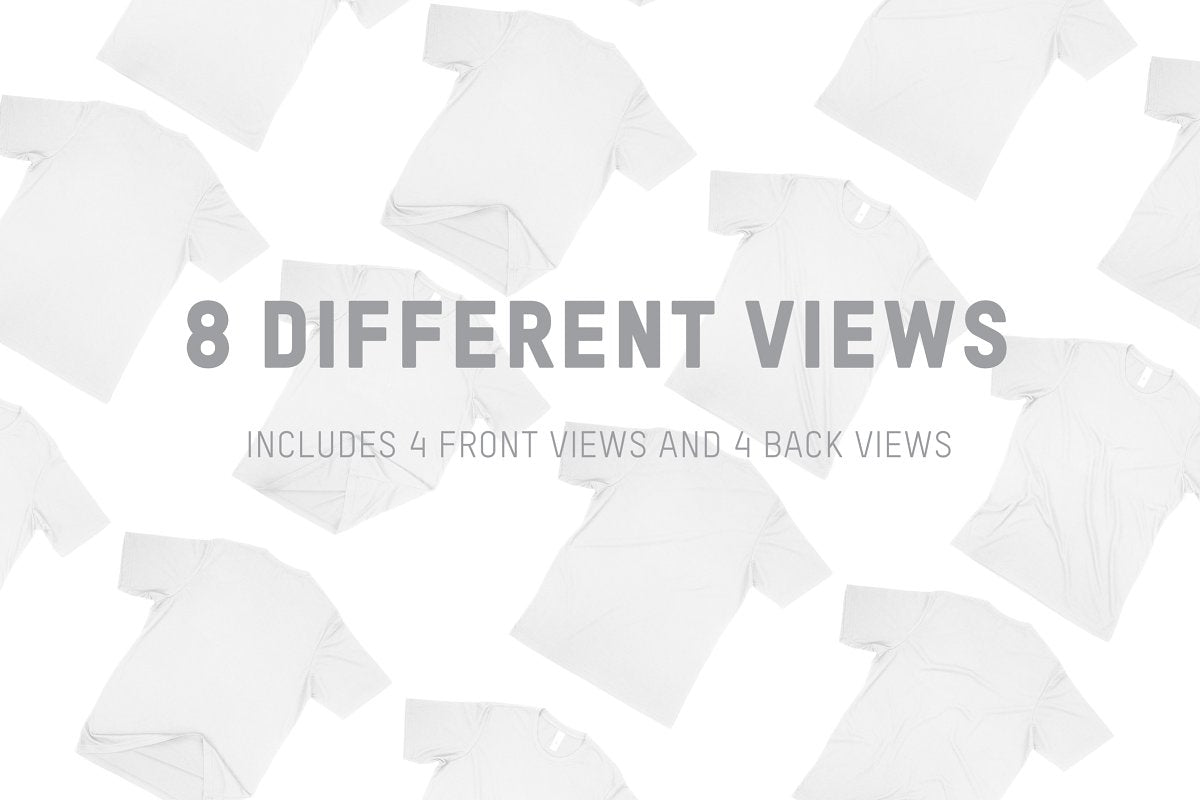 Next Level 6200 Poly Cotton T-Shirt Mockups