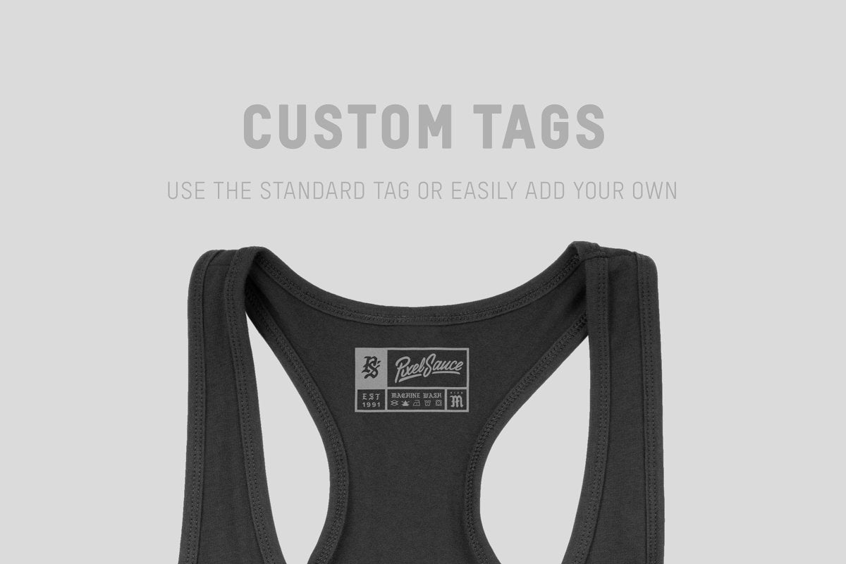 Next Level 6633 Spandex Racerback Mockups
