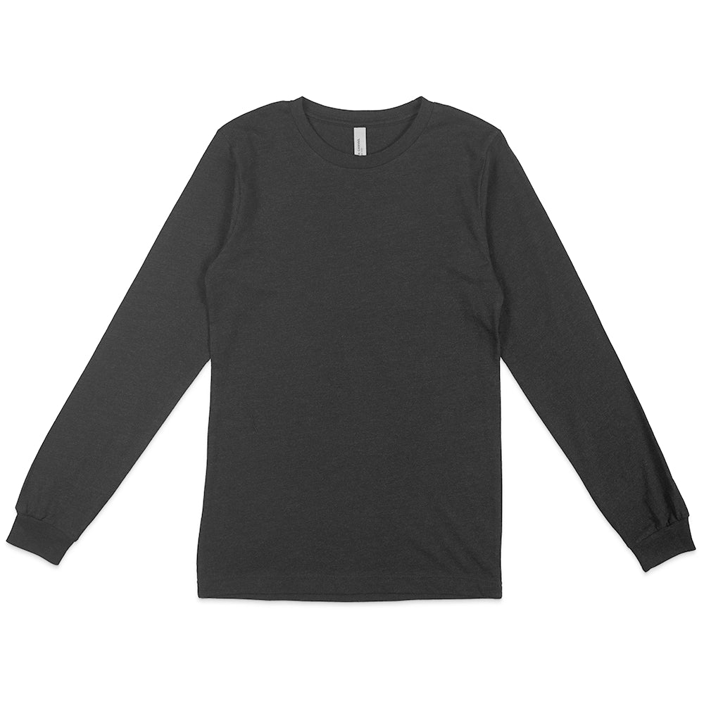 Bella + Canvas 3501CVC Heather Long Sleeve T-Shirt