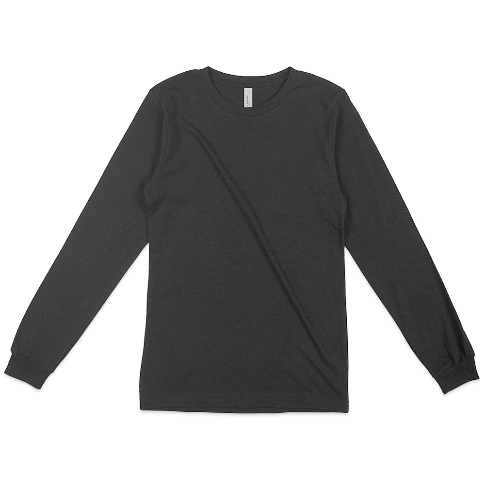 Bella + Canvas 3501CVC Heather Long Sleeve T-Shirt