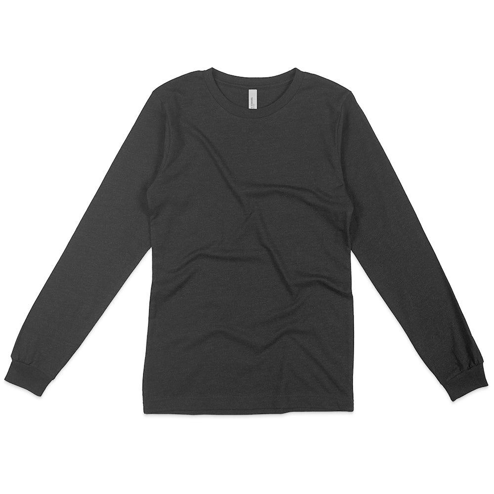 Bella + Canvas 3501CVC Heather Long Sleeve T-Shirt