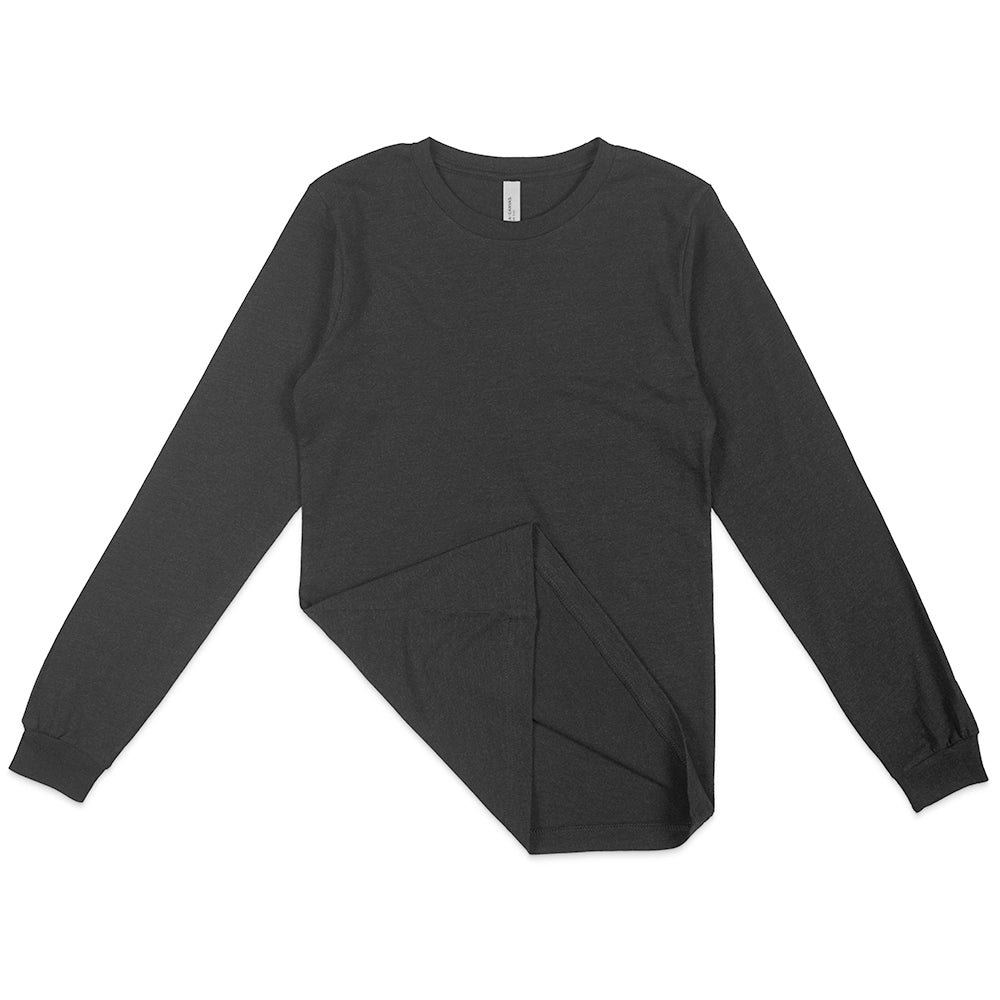 Bella + Canvas 3501CVC Heather Long Sleeve T-Shirt