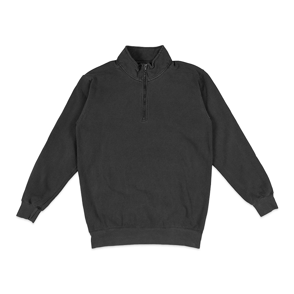 Comfort Colors 1580 Ring Spun 1/4 Zip Sweatshirt Mockup